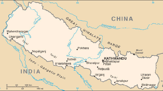 Google Map in Nepal
